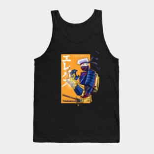 Cyberpunk Anime Sensei - Erebus Tank Top